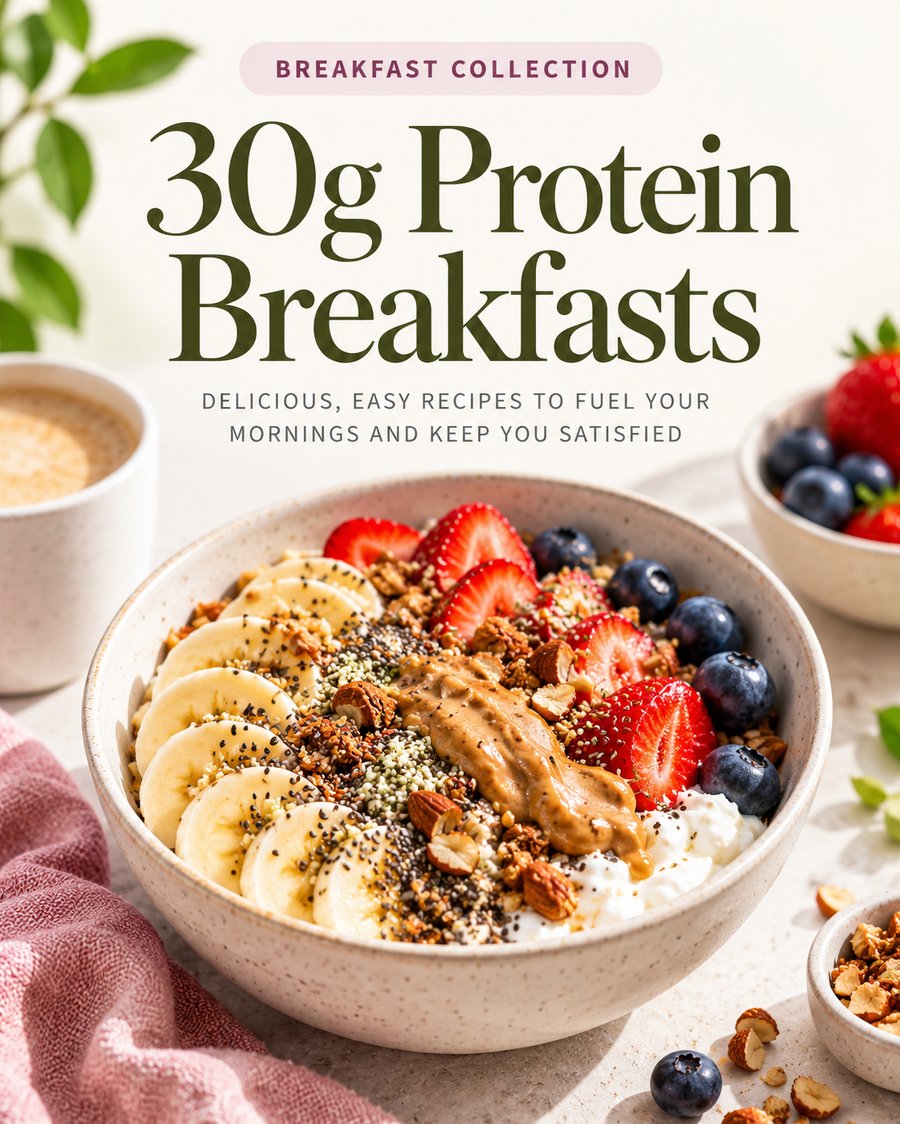 30g Protein Breakfasts cover