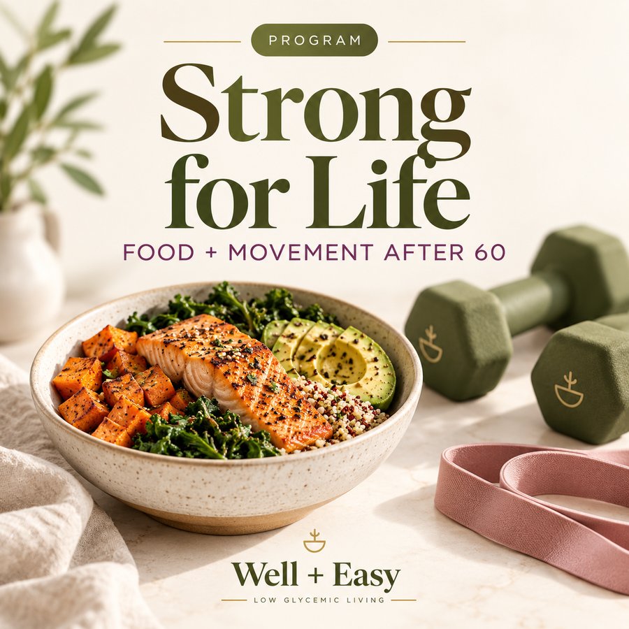 Strong for Life: Food + Strength After 60 cover